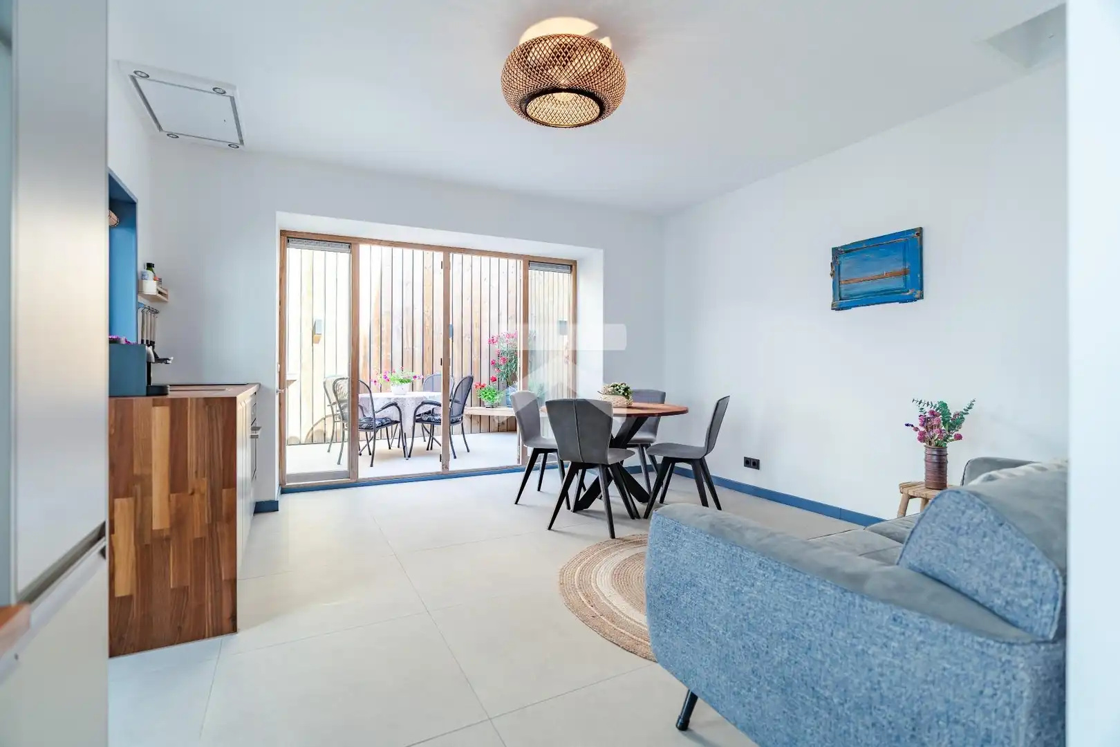 Sala d'estar de Casa adosada en venda en L'Ametlla de Mar  amb Aire condicionat i Calefacció