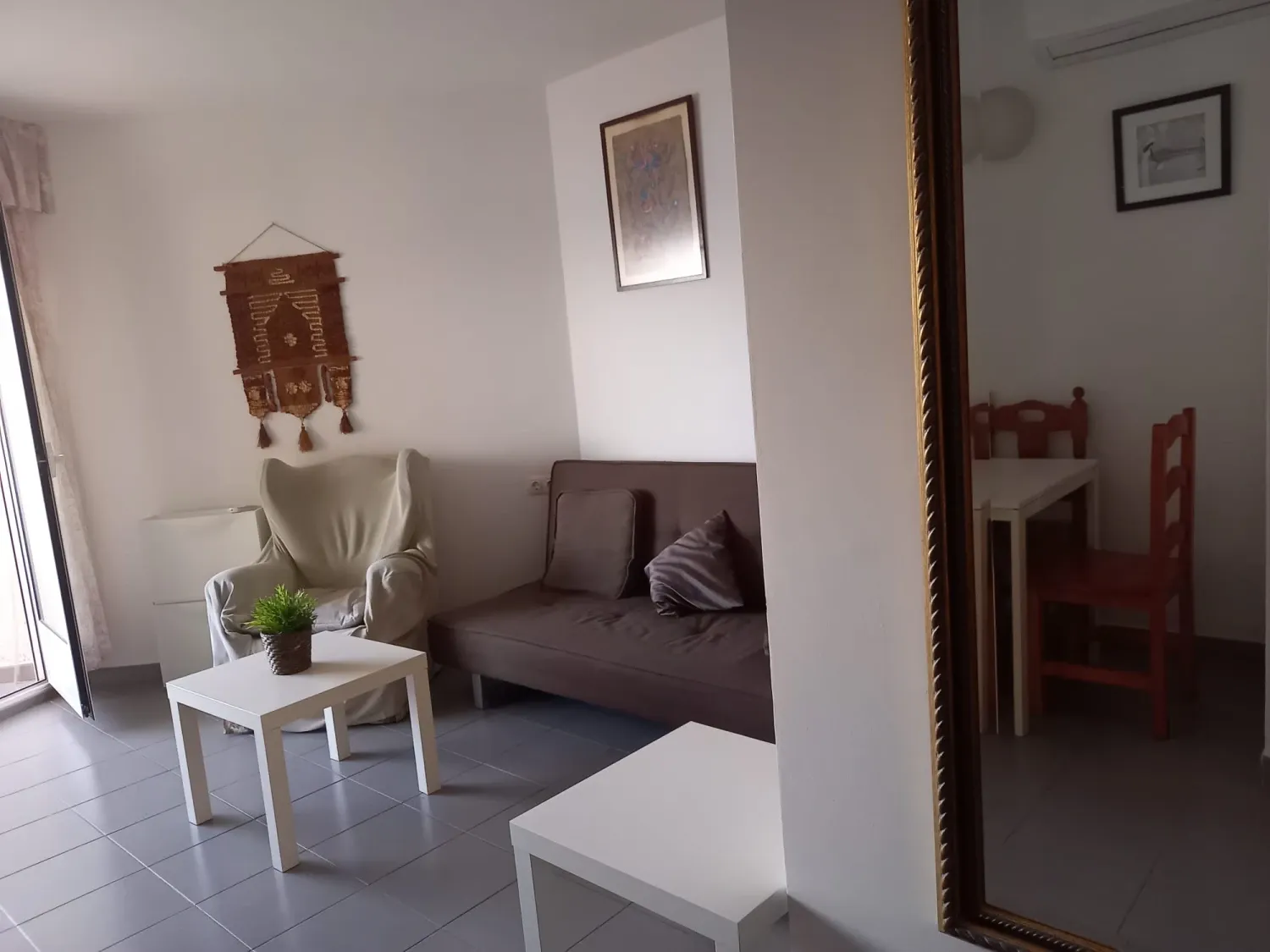 Sala d'estar de Pis de lloguer en El Campello amb Aire condicionat, Calefacció i Terrassa