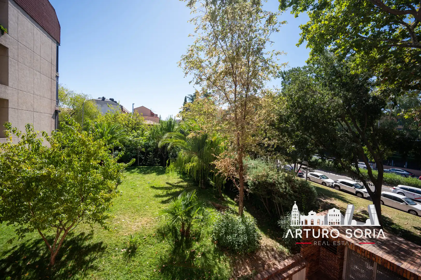 Jardín de Piso en venta en Madrid con Aire acondicionado, Calefacción y Parquet