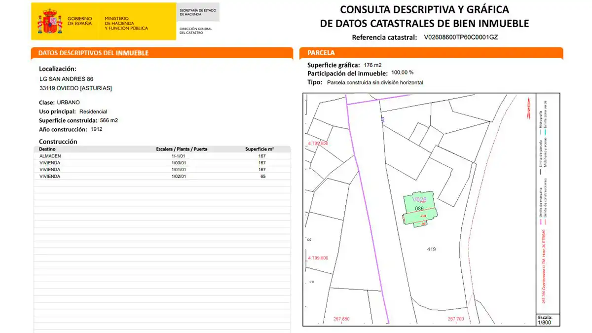 Edificio en venta en Proaza