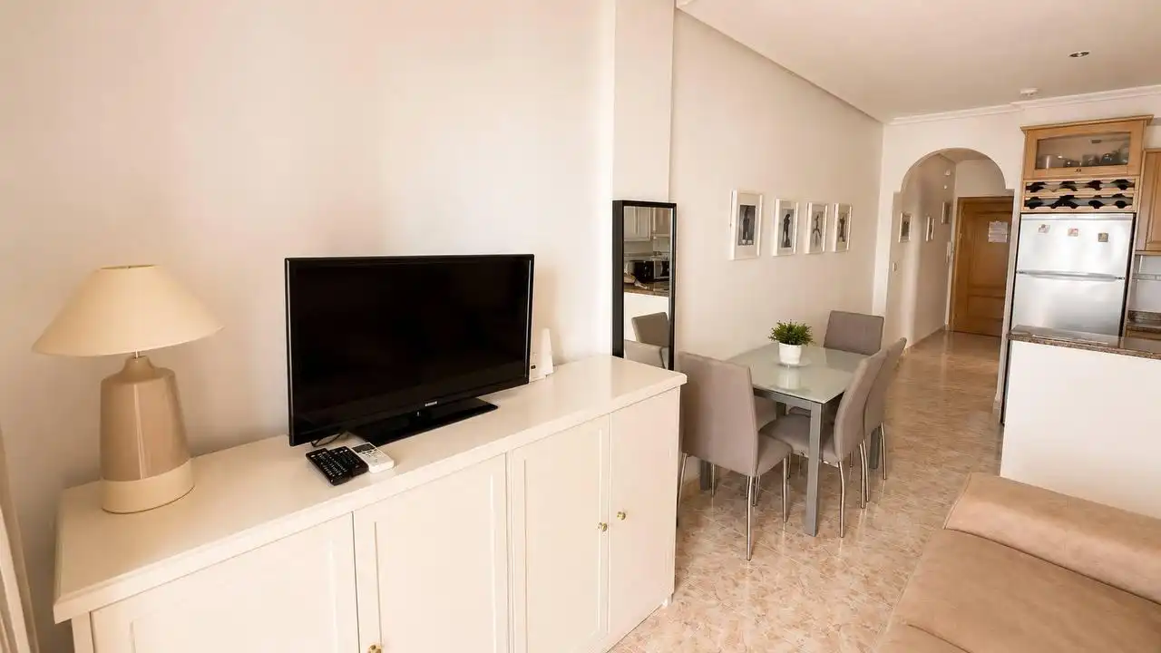 Comedor de Apartamento en venta en Orihuela con Jardín privado, Amueblado y Balcón