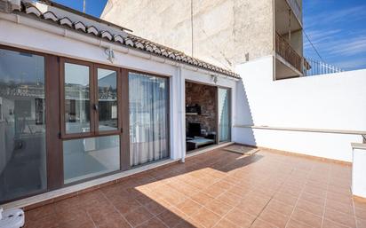 Exterior view of Attic for sale in  Granada Capital  with Air Conditioner, Heating and Terrace