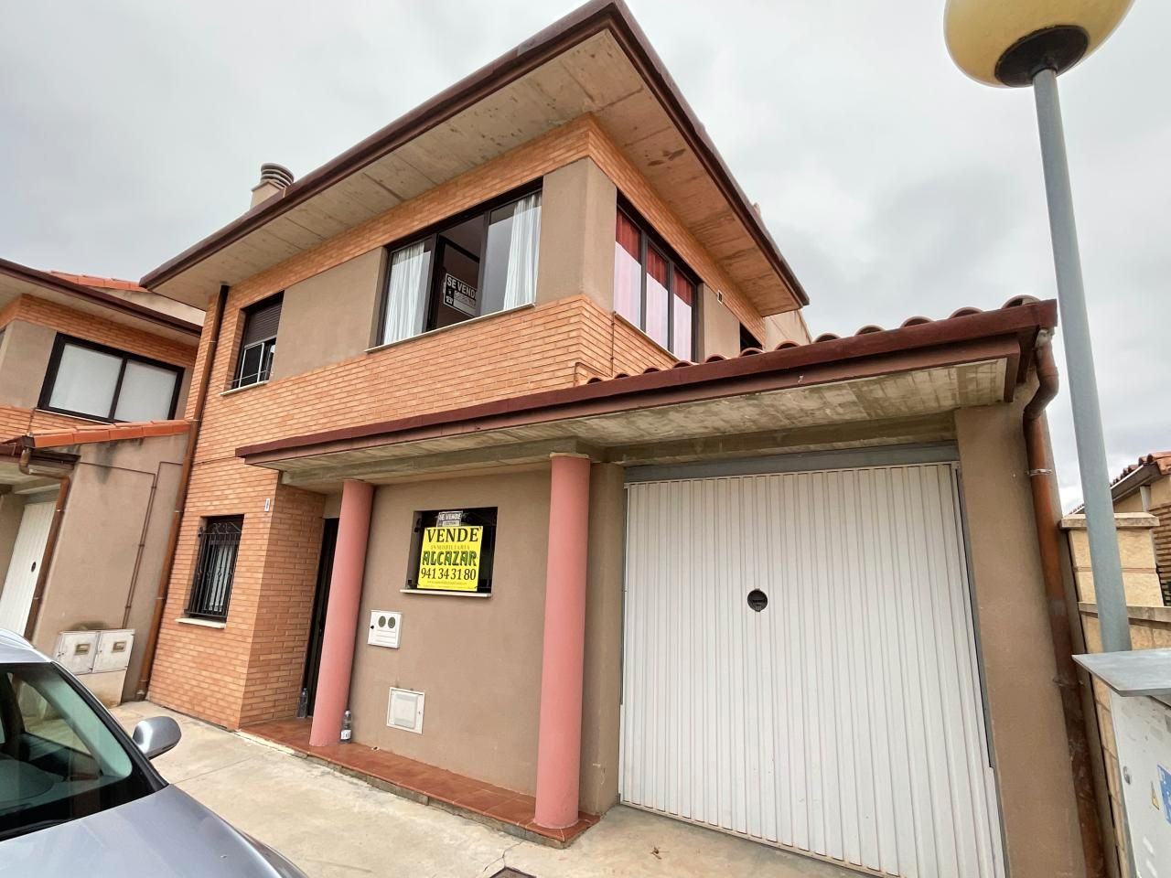 Exterior view of Single-family semi-detached for sale in Alesanco  with Private garden and Furnished