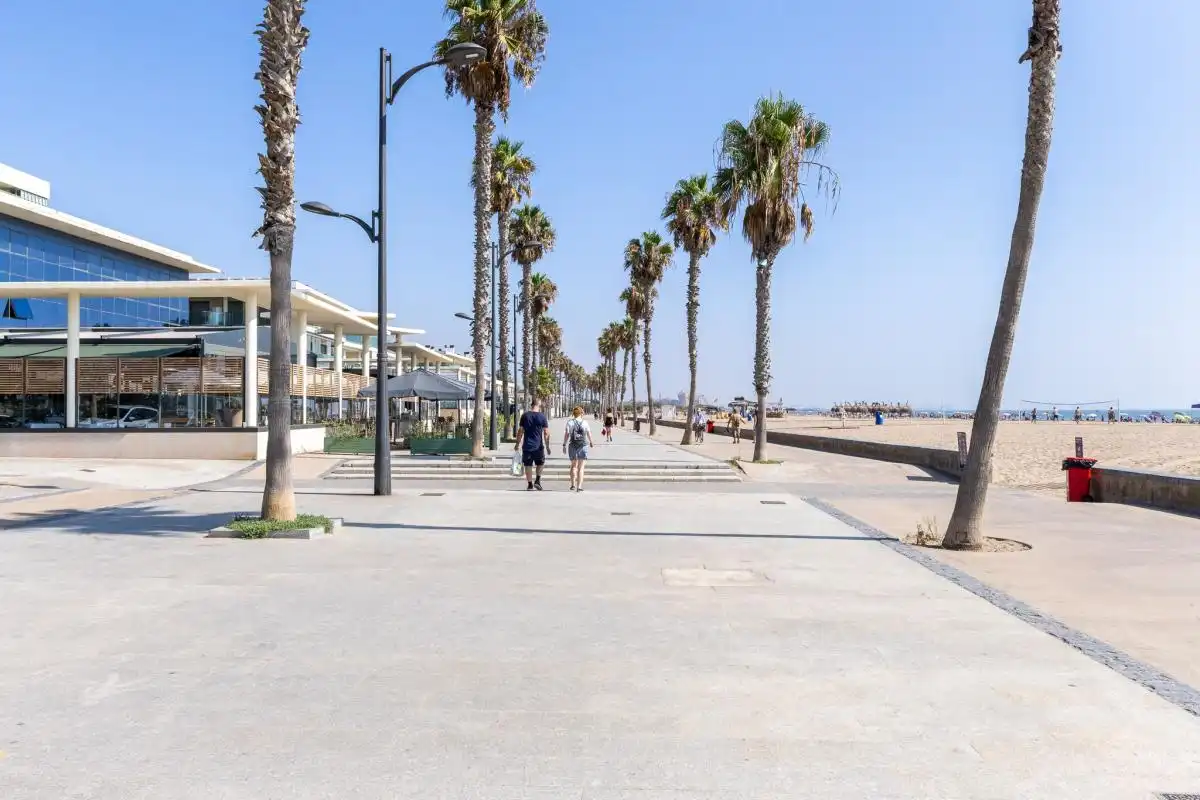 Exterior view of Flat for rent in Alboraya  with Air Conditioner, Heating and Private garden