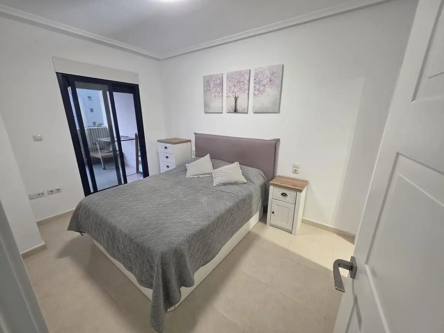 Bedroom of Flat for sale in Villajoyosa / La Vila Joiosa  with Air Conditioner and Community pool