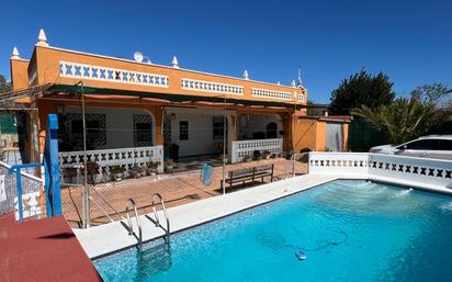 Swimming pool of House or chalet for sale in Llíria  with Air Conditioner, Terrace and Swimming Pool