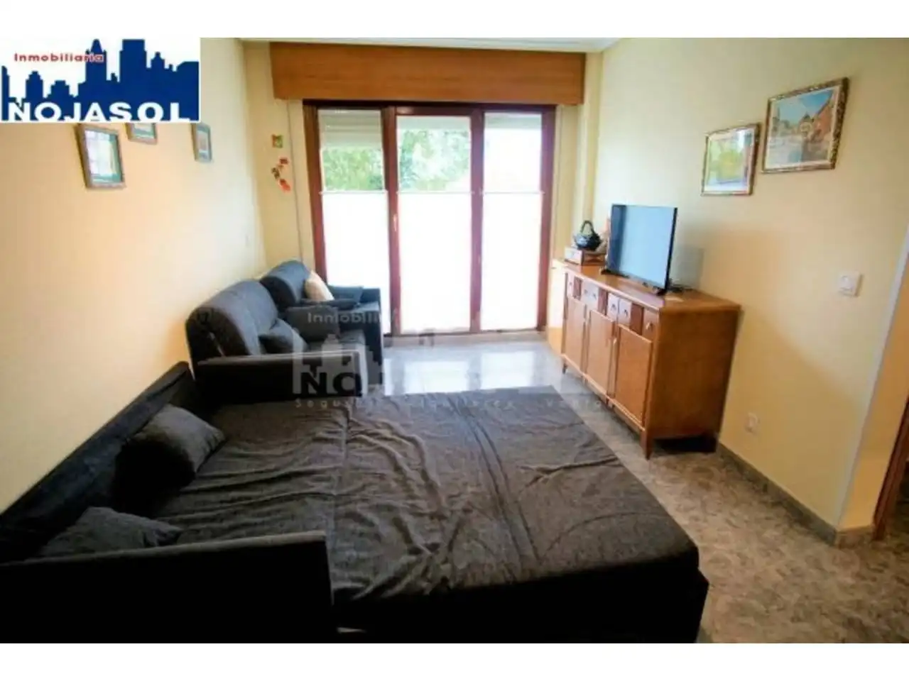 Sala de estar de Apartamento de alquiler en Noja con Calefacción, Terraza y Amueblado