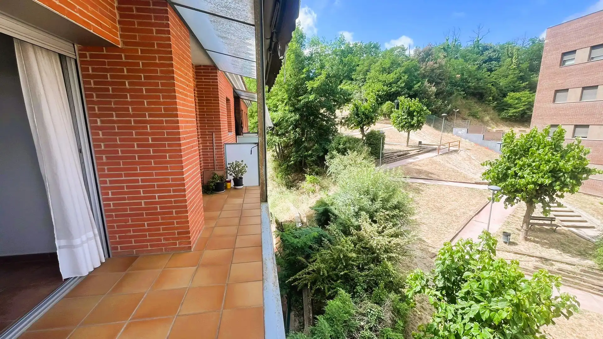 Terrace of Flat for sale in Hostalric  with Heating and Private garden