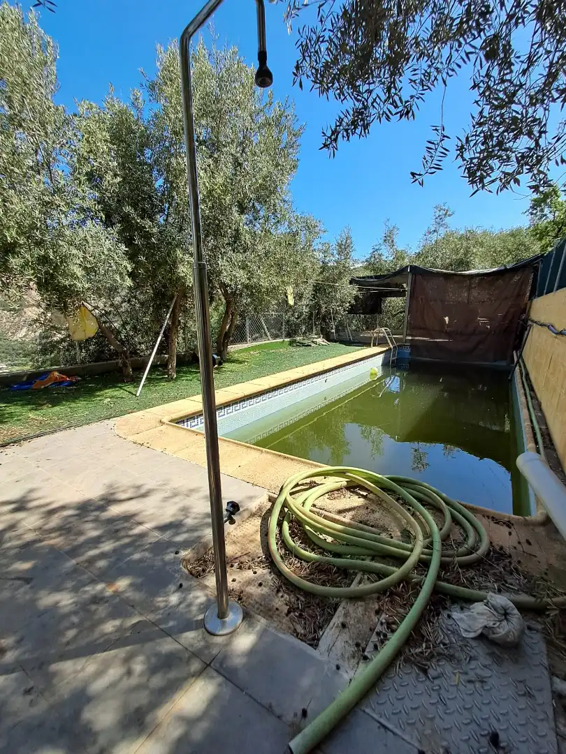 Piscina de Finca rústica en venda en Alcolea amb Aire condicionat, Jardí privat i Piscina
