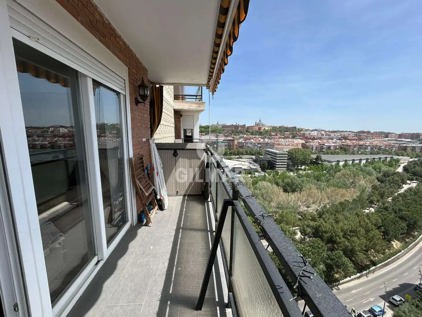 Balcony of Flat for rent in Madrid  with Heating and Balcony