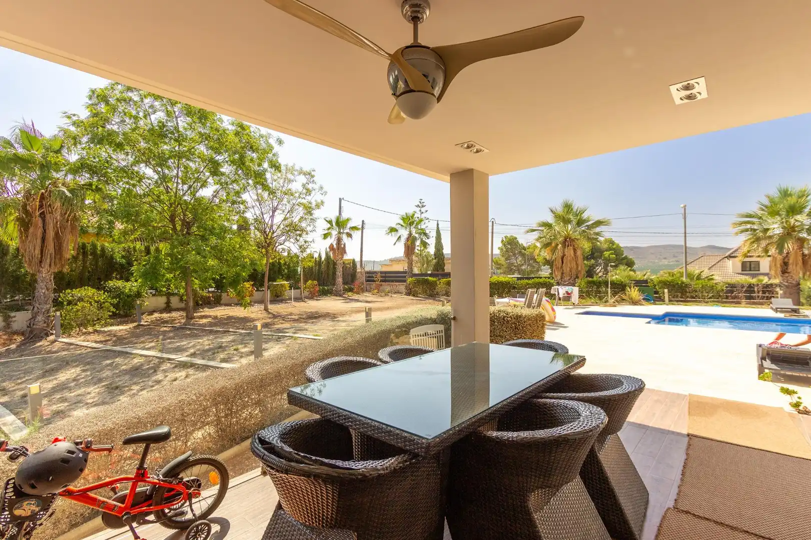 Terrassa de Casa o xalet en venda en Alicante / Alacant amb Calefacció, Jardí privat i Terrassa