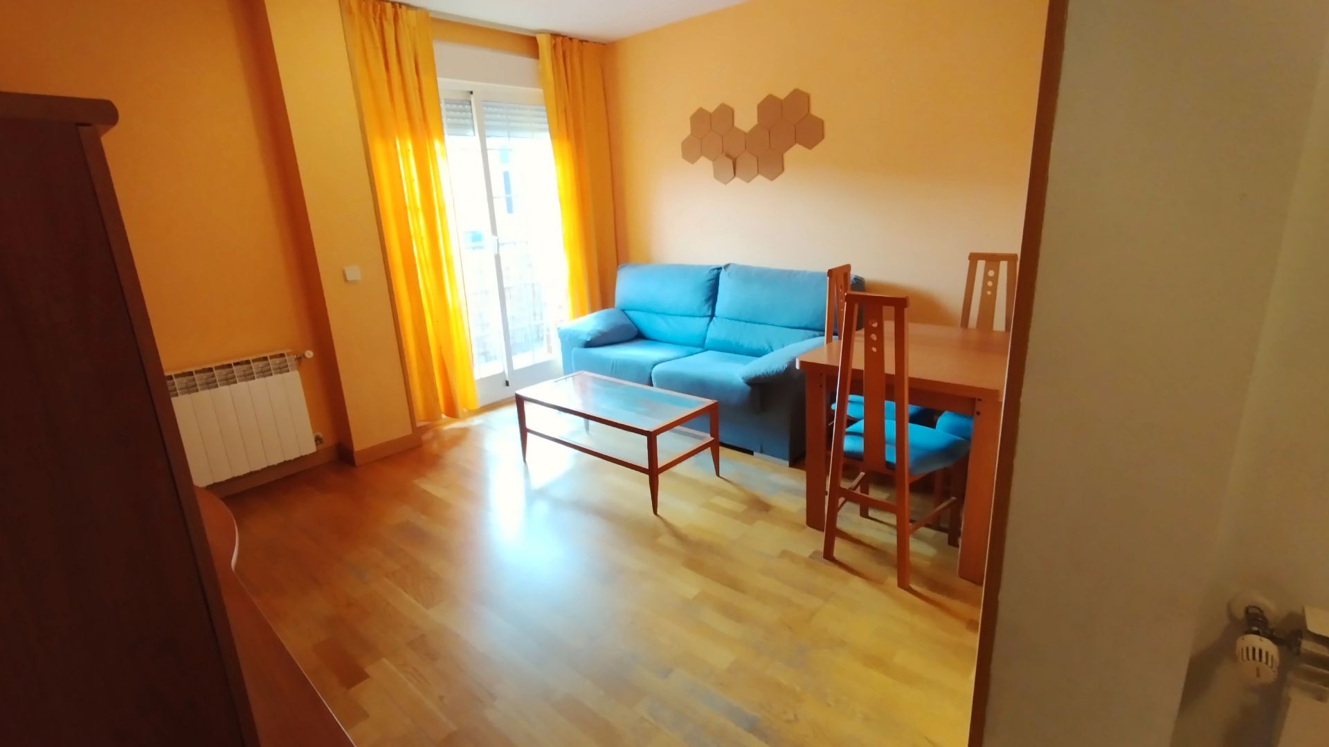 Sala de estar de Apartamento de alquiler en Collado Villalba con Calefacción, Parquet y Terraza