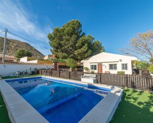 Vista exterior de Casa o xalet en venda en  Murcia Capital amb Aire condicionat i Piscina