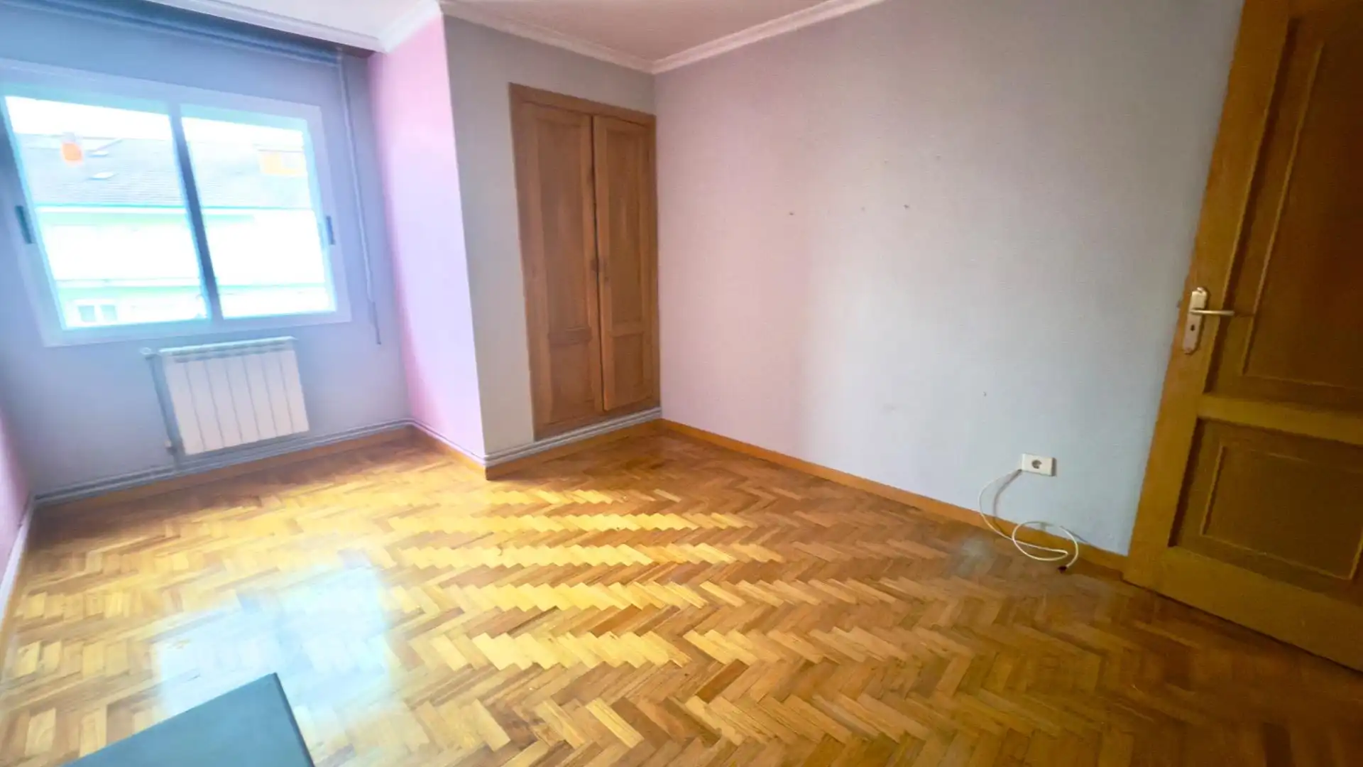 Schlafzimmer von Wohnung zum Verkauf in Xinzo de Limia mit Parkett, Terrasse und Balkon