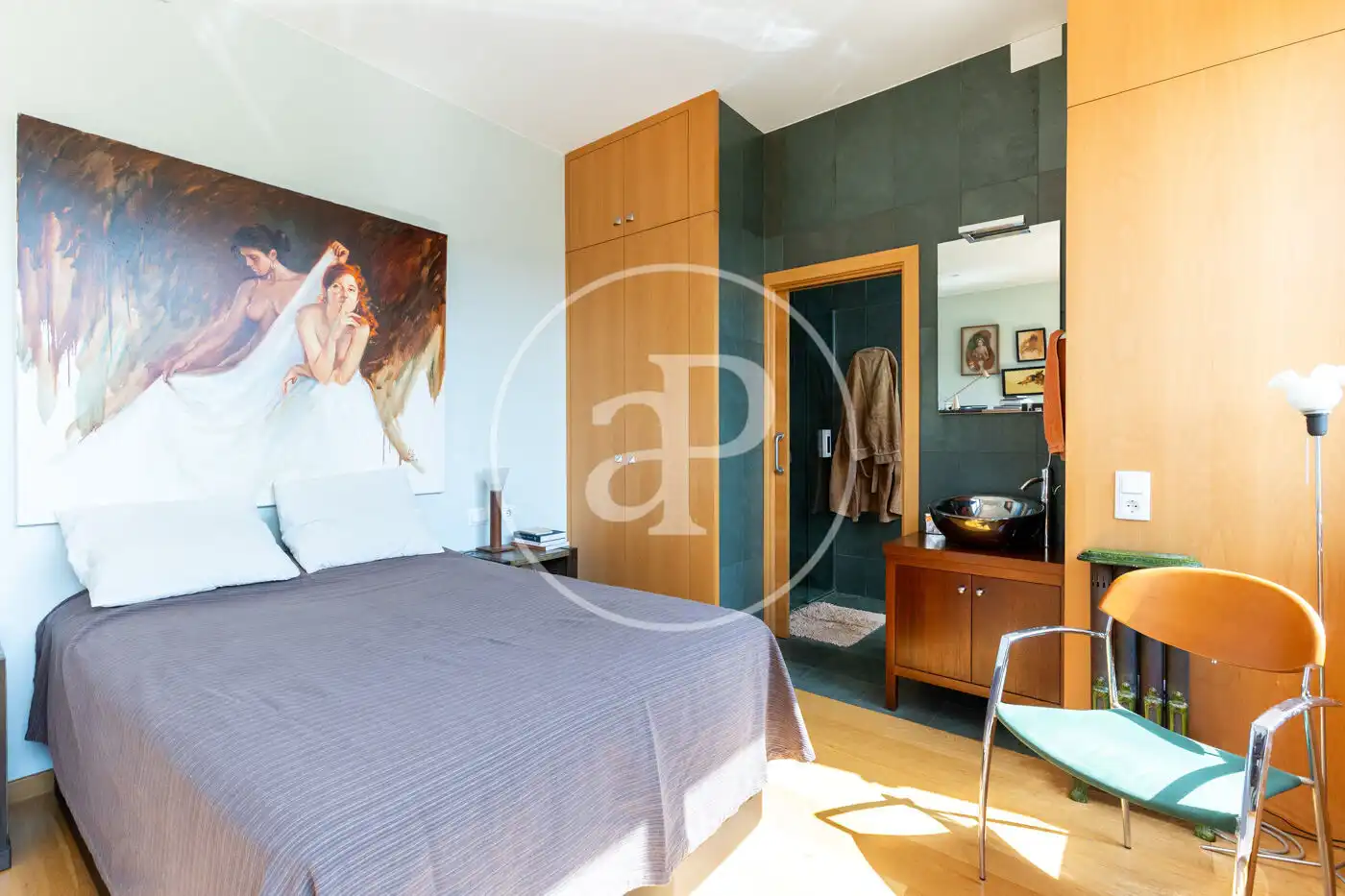 Bedroom of Houses for sale in Sant Cugat del Vallès  with Air Conditioner, Heating and Private garden