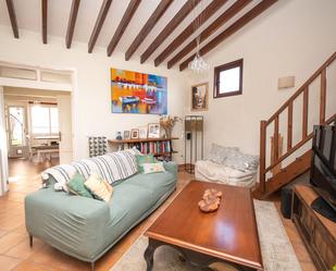 Sala d'estar de Apartament de lloguer en  Palma de Mallorca amb Terrassa