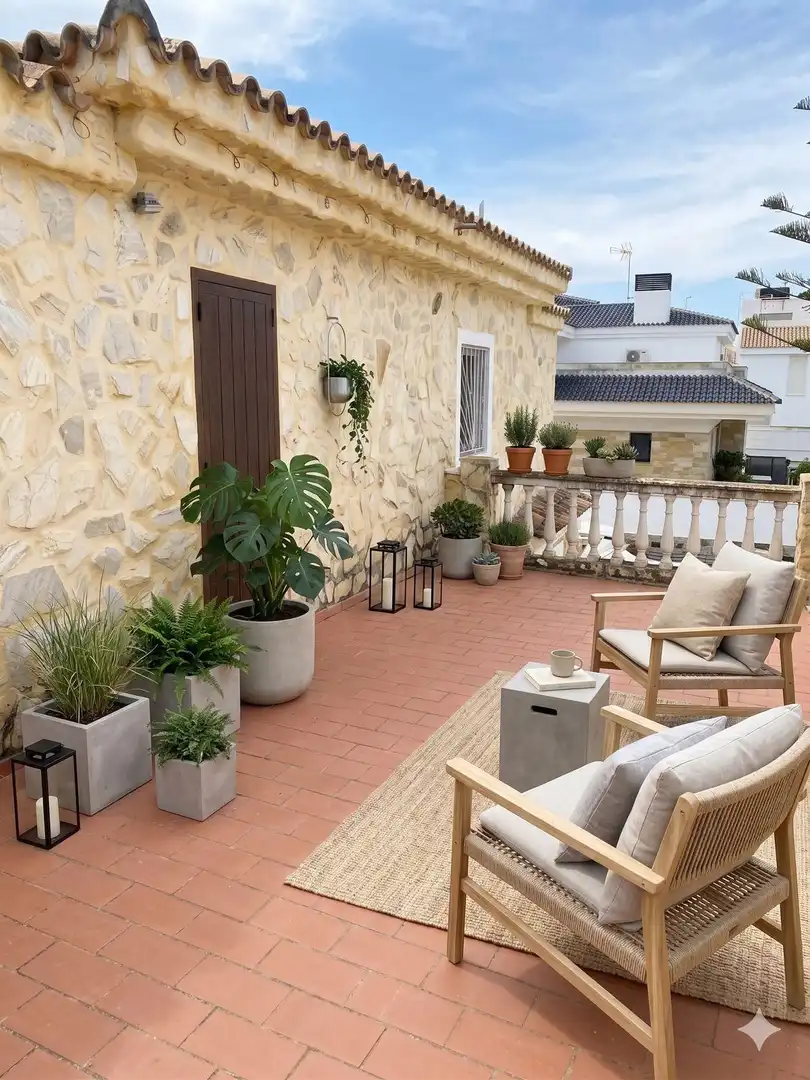 Terrassa de Casa o xalet en venda en Chiclana de la Frontera