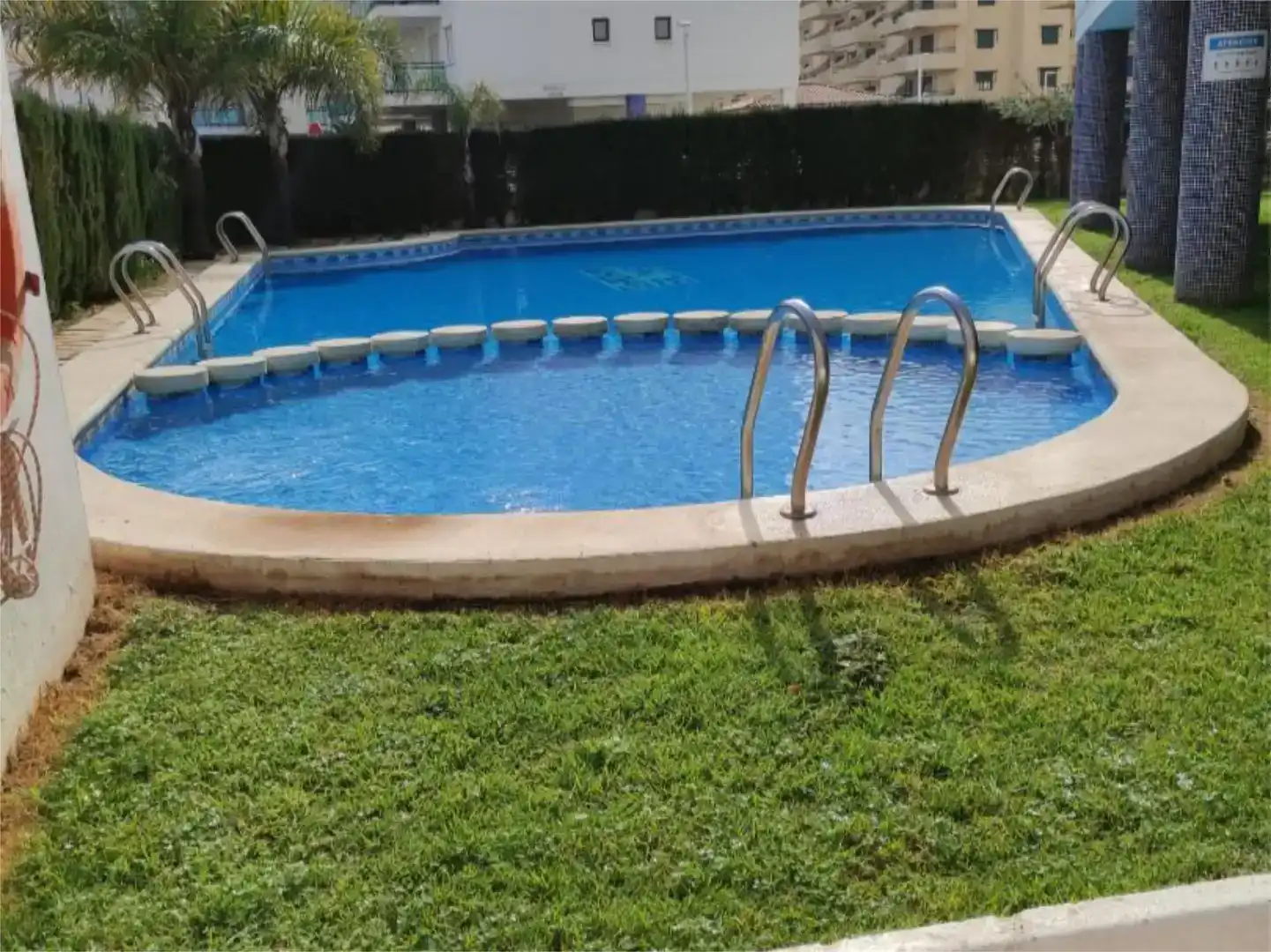 Schwimmbecken von Wohnung zur Miete in Guardamar de la Safor mit Klimaanlage, Schwimmbad und Balkon