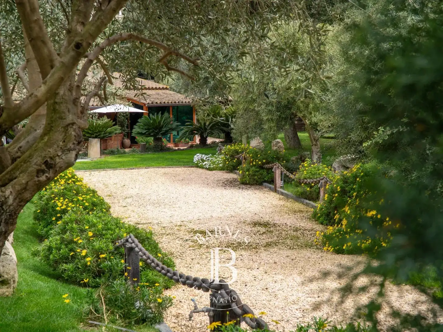 Jardí de Casa o xalet en venda en Santa Susanna amb Aire condicionat, Calefacció i Jardí privat