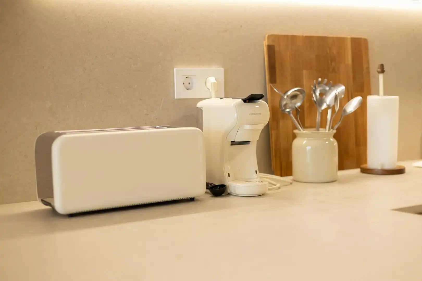 Kitchen of Flat for rent in Valencia  with Air Conditioner, Heating and Private garden