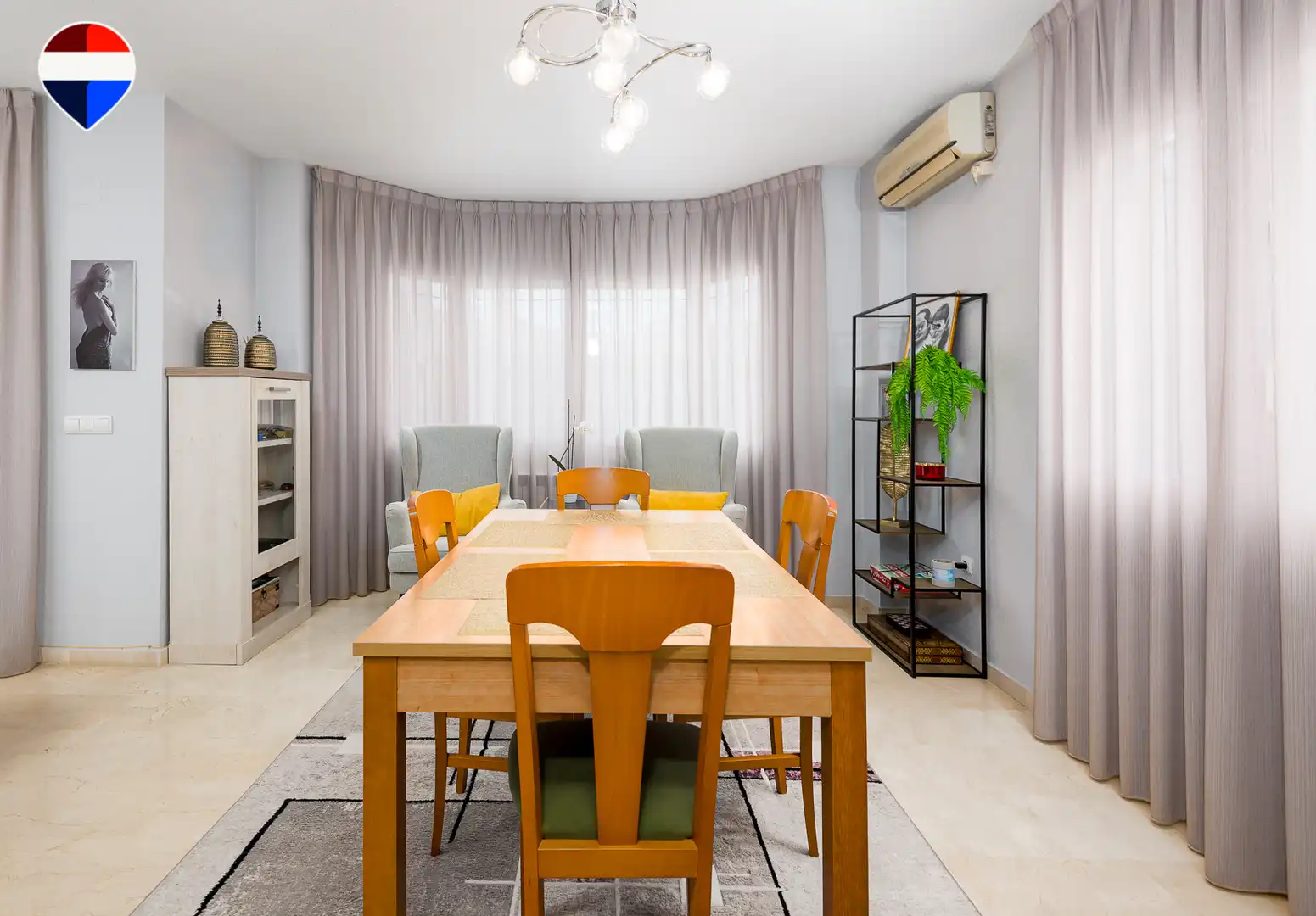Comedor de Casa o chalet en venta en Mutxamel con Aire acondicionado, Terraza y Piscina