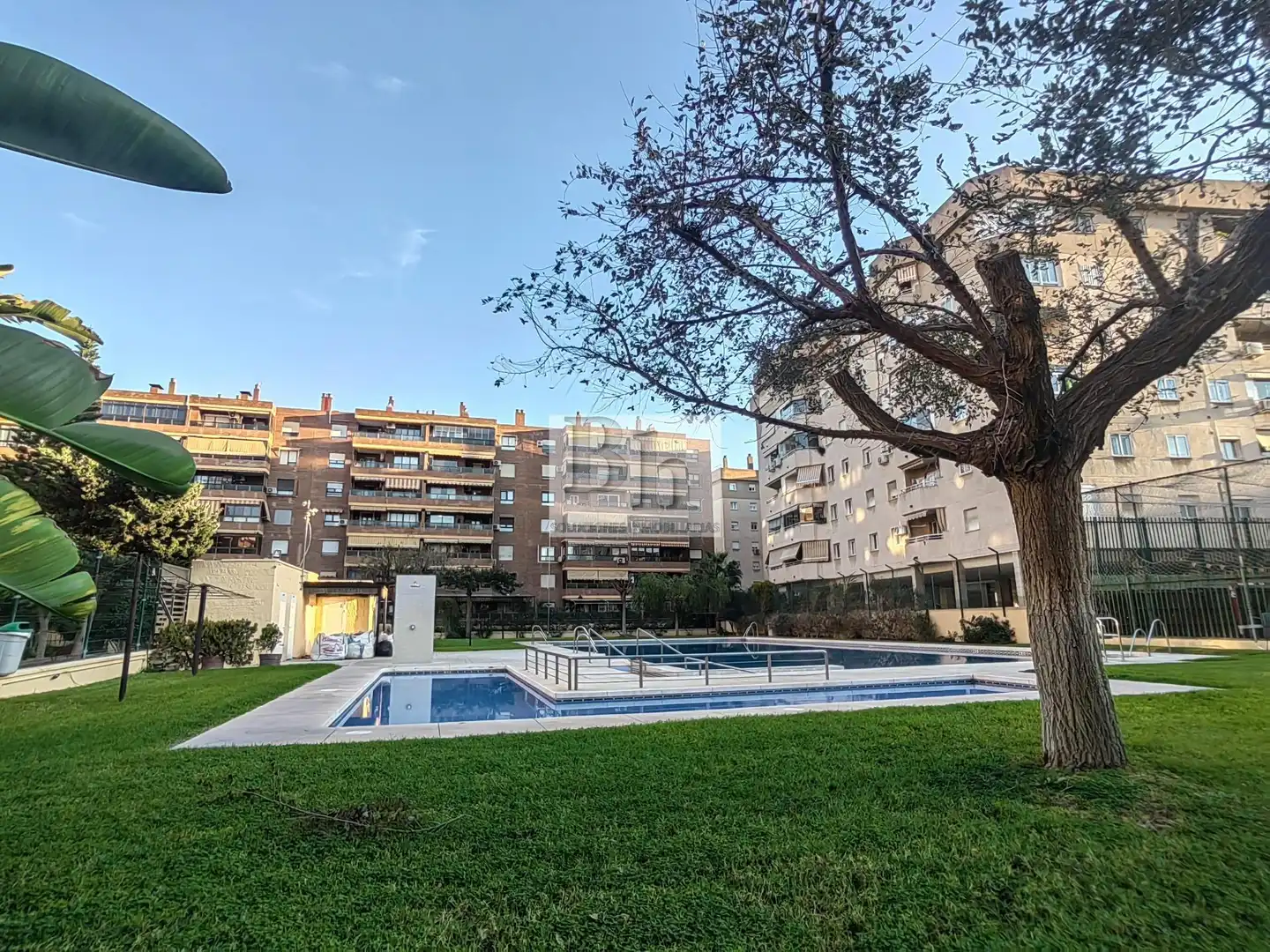 Swimming pool of Flat for sale in Málaga  with Air Conditioner, Private garden and Terrace