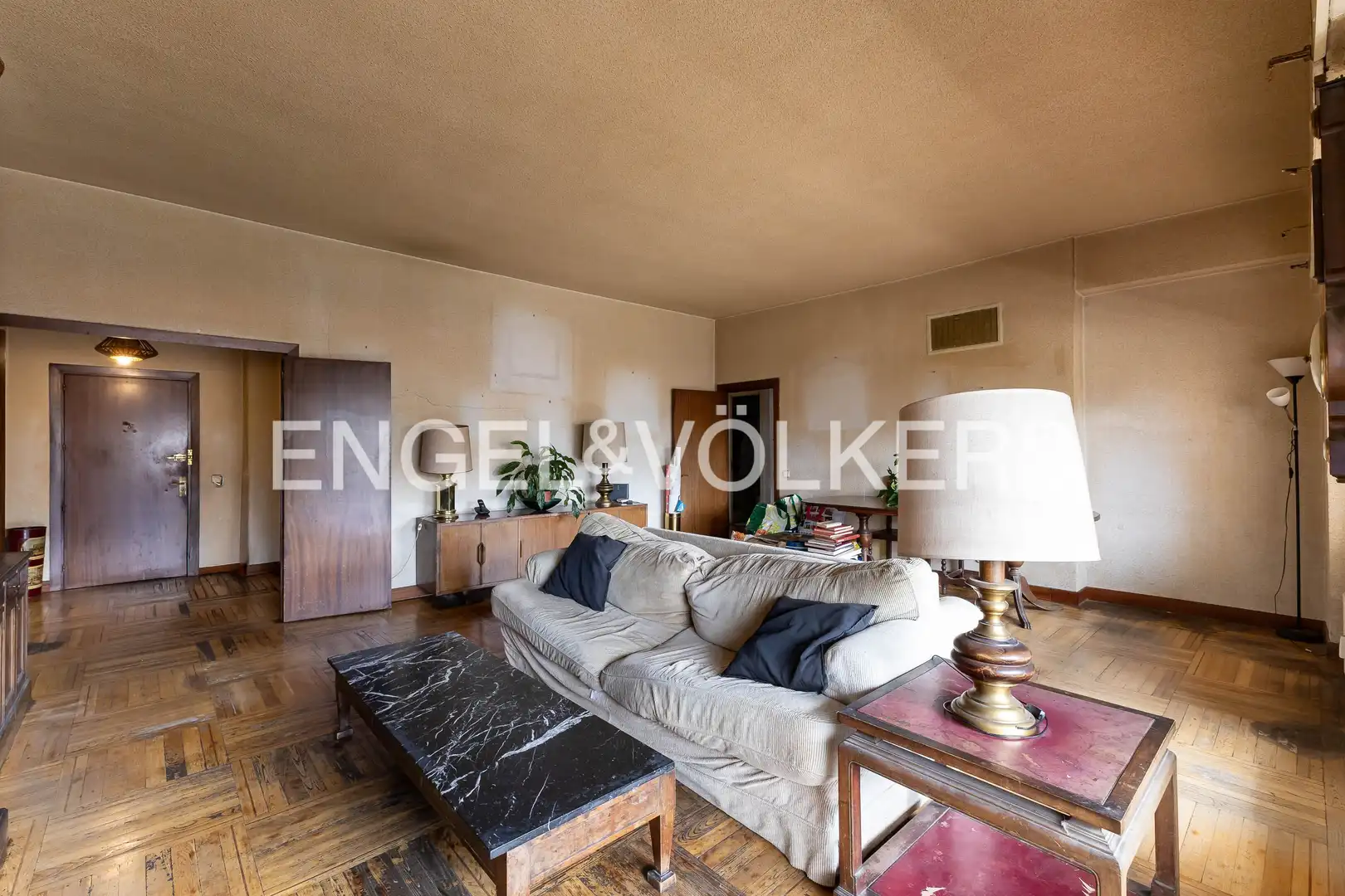 Sala de estar de Piso en venta en Madrid con Aire acondicionado, Calefacción y Parquet