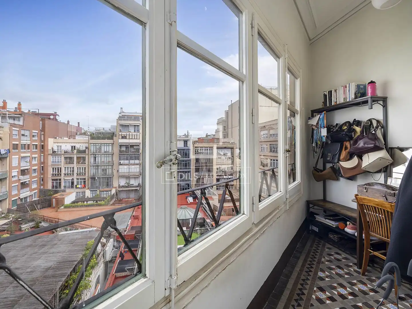 Balcony of Flat for sale in Barcelona  with Air Conditioner, Heating and Terrace