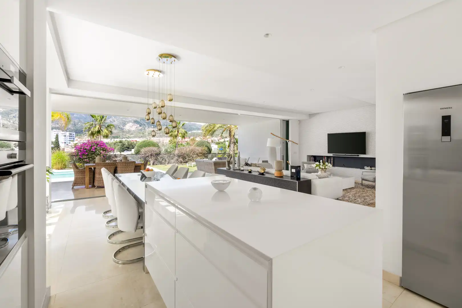 Cocina de Casa o chalet en venta en Marbella con Aire acondicionado, Jardín privado y Terraza