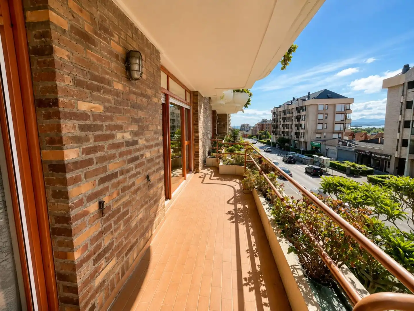 Balcony of Flat for sale in Valdenoja