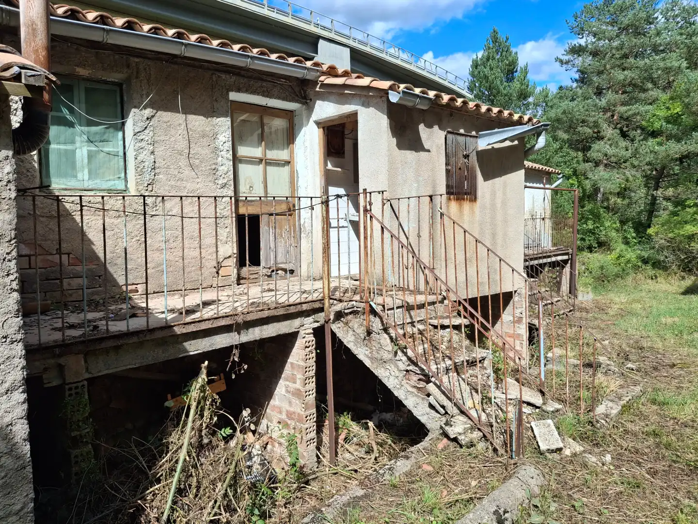 Vista exterior de Casa o chalet en venta en Saldes