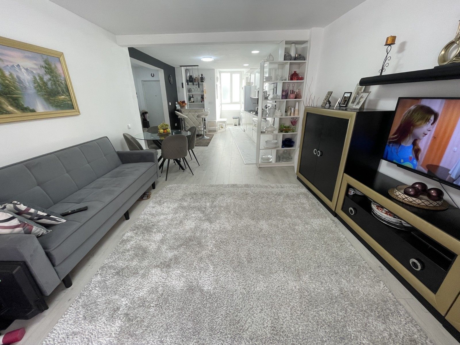 Living room of Flat for sale in Guardamar del Segura  with Air Conditioner, Terrace and Furnished