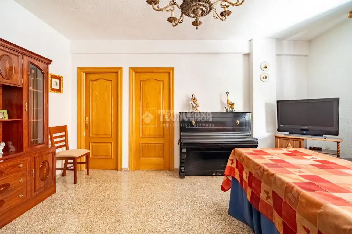 Bedroom of Flat for sale in Granada  with Terrace and Balcony
