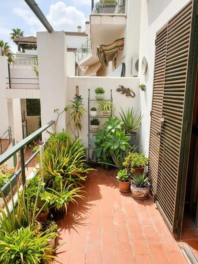 Terrasse von Maisonette zum Verkauf in Torremolinos mit Privatgarten, Terrasse und Gemeinschaftspool