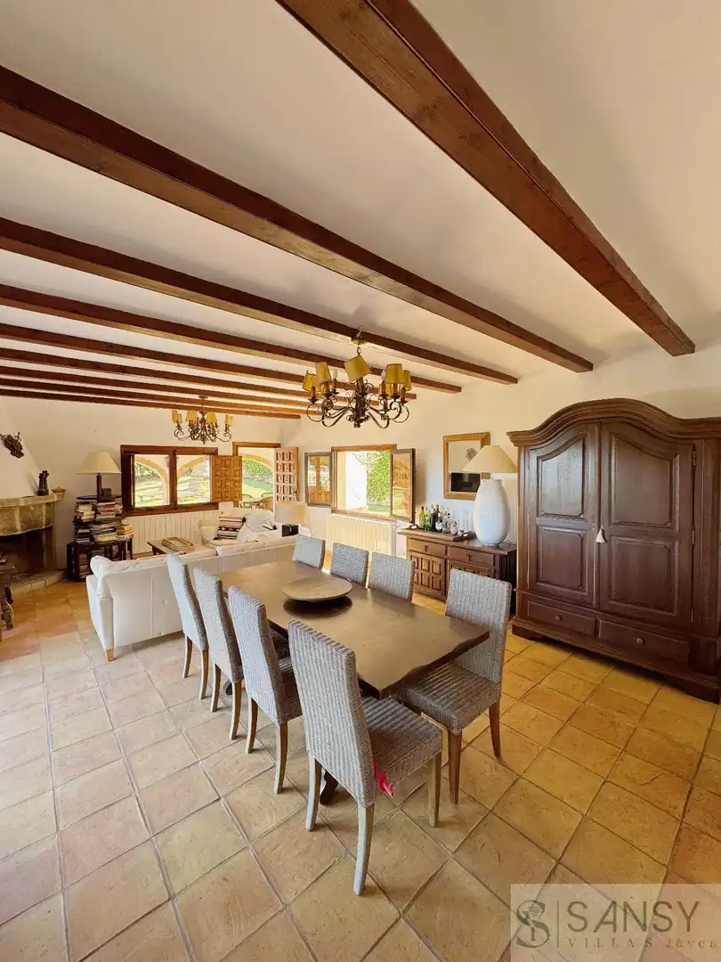 Dining room of Houses for sale in Jávea / Xàbia  with Heating, Storage room and Swimming Pool