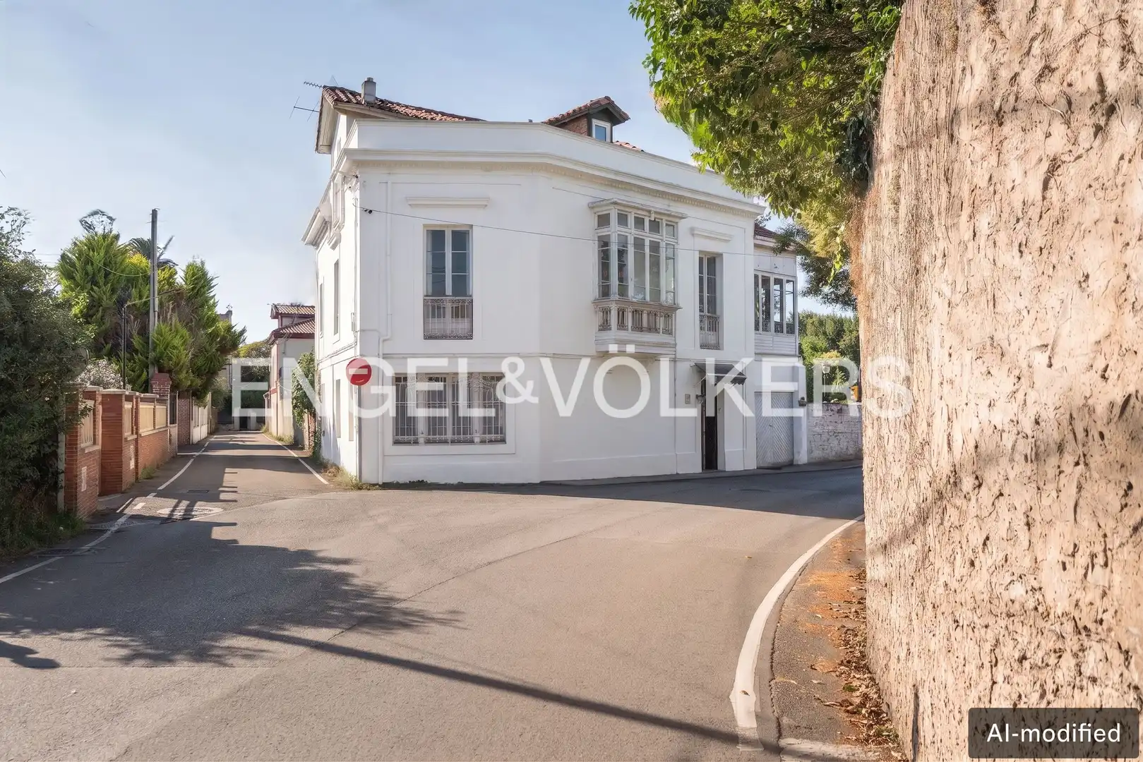 Exterior view of Houses for sale in Gijón   with Heating and Parquet flooring