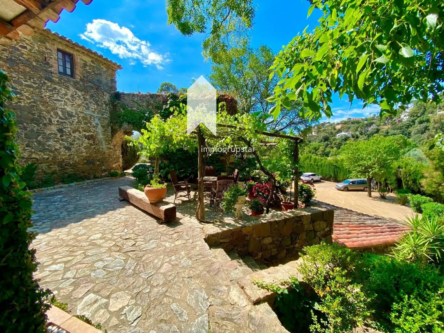 Jardí de Finca rústica en venda en Vall-llobrega amb Aire condicionat, Calefacció i Terrassa