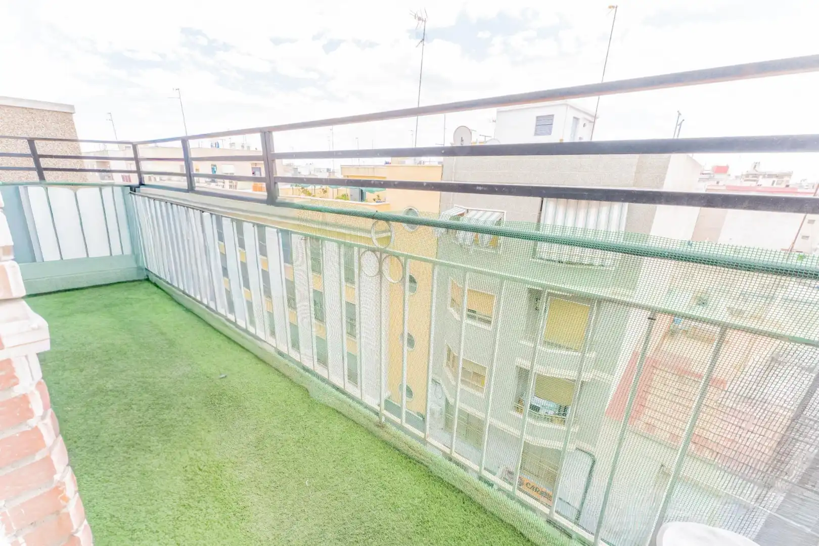 Balcony of Flat for sale in Elche / Elx  with Air Conditioner, Furnished and Balcony