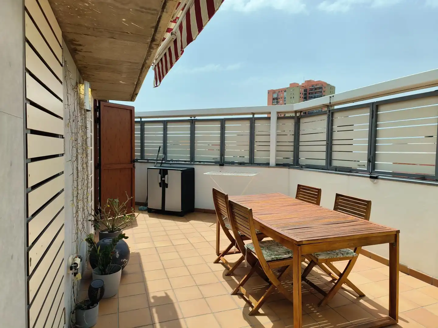 Terrace of Attic for rent in Santa Cruz de Tenerife  with Air Conditioner, Terrace and Furnished