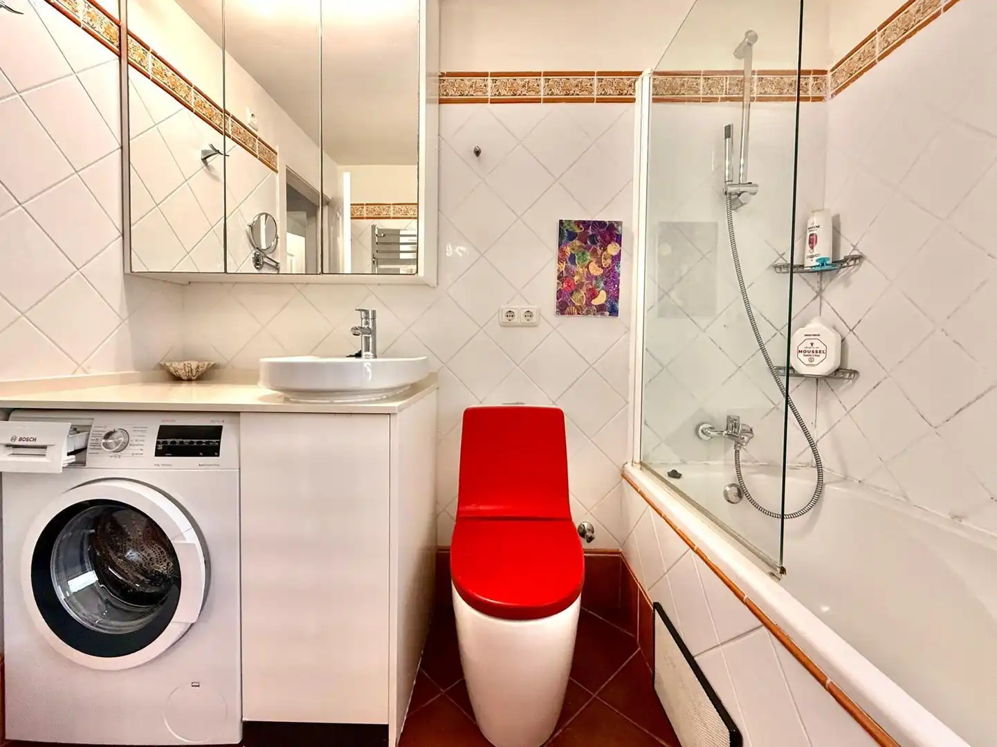 Baño de Finca rústica en venta en Murcia con Aire acondicionado, Jardín privado y Terraza