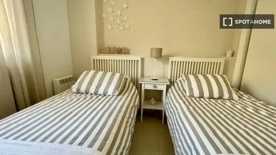 Bedroom of Apartments for share in Mijas  with Air Conditioner, Heating and Terrace