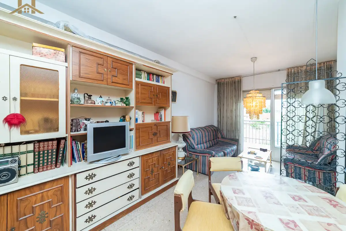 Living room of Flat for sale in Collado Villalba  with Heating, Terrace and Community pool