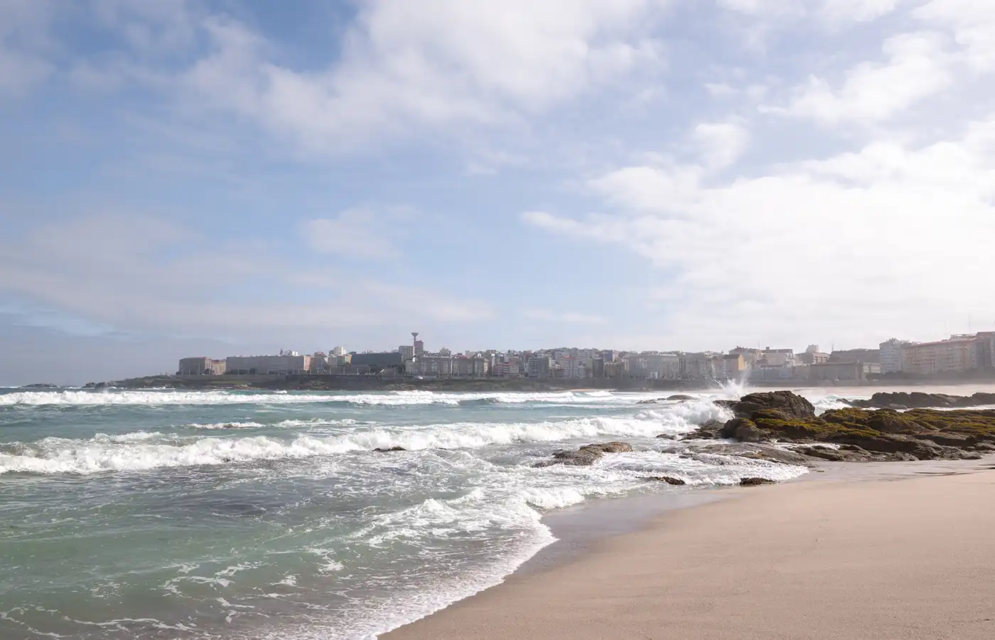 Exterior view of Flat for sale in A Coruña Capital   with Heating and Internet