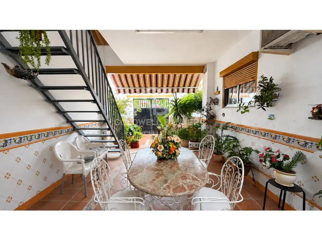 Terraza de Casa adosada en venta en Loriguilla con Aire acondicionado, Jardín privado y Terraza