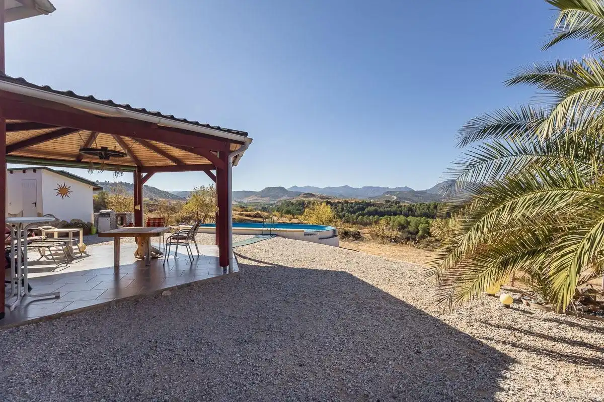 Terraza de Casa o chalet en venta en Fornes con Calefacción, Jardín privado y Piscina