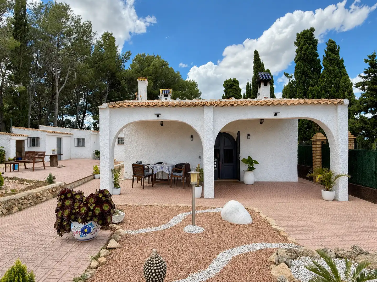 Terraza de Casa o chalet en venta en Godelleta con Aire acondicionado, Calefacción y Jardín privado