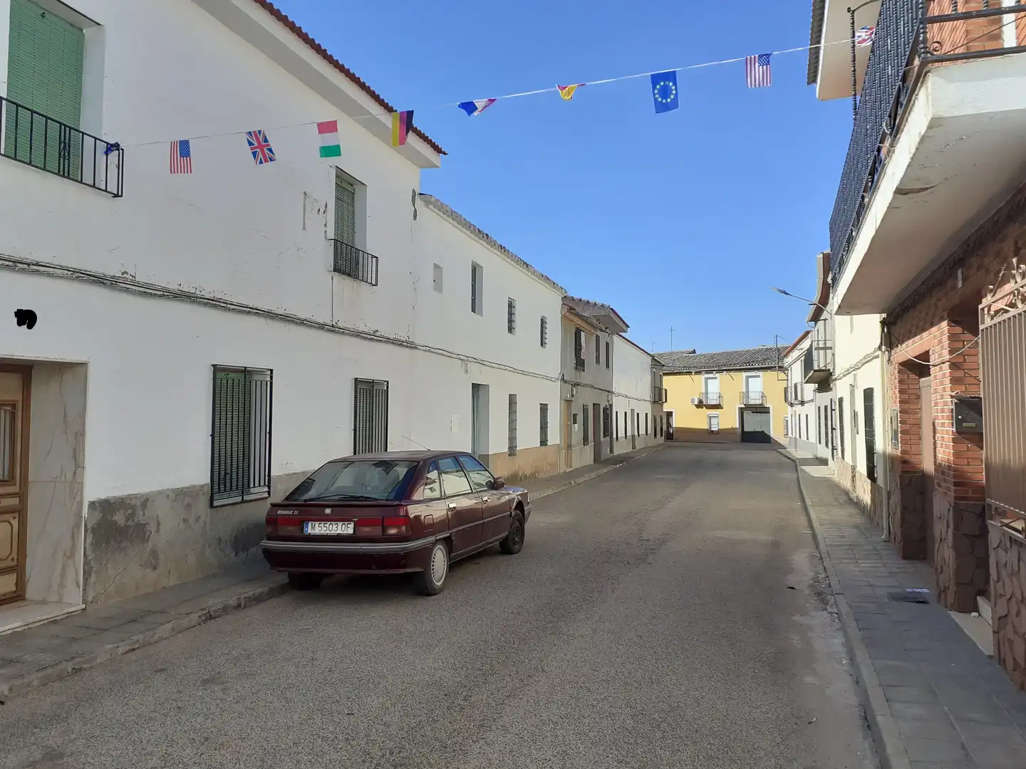 Exterior view of Houses for sale in Valenzuela de Calatrava  with Air Conditioner, Heating and Storage room