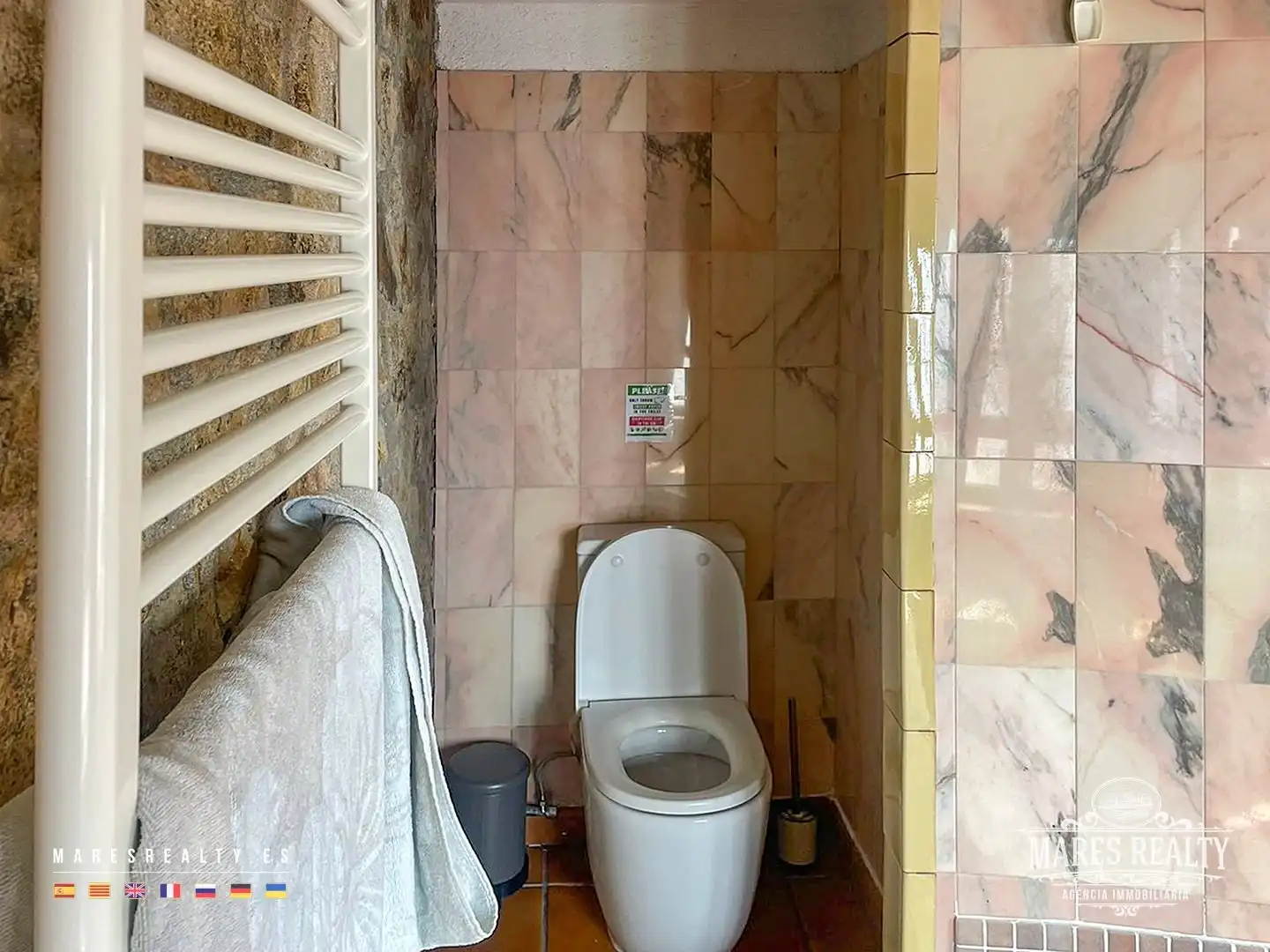 Baño de Casa o chalet en venta en Lloret de Mar con Calefacción, Jardín privado y Piscina