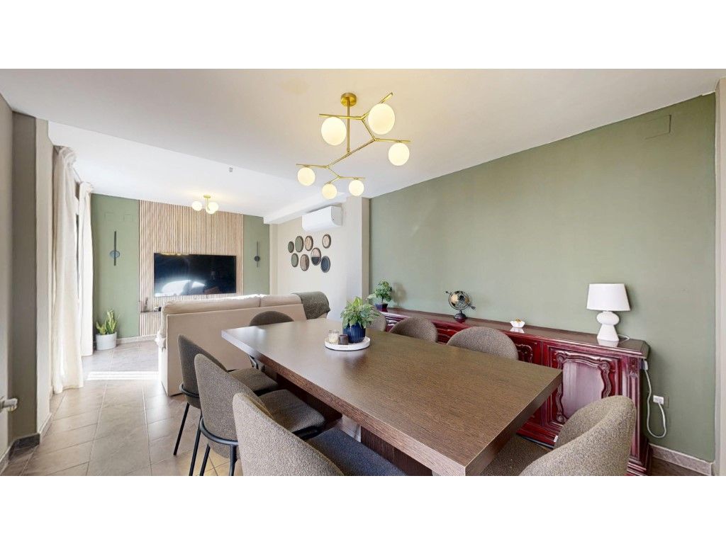 Dining room of Single-family semi-detached for sale in Náquera  with Air Conditioner, Terrace and Balcony