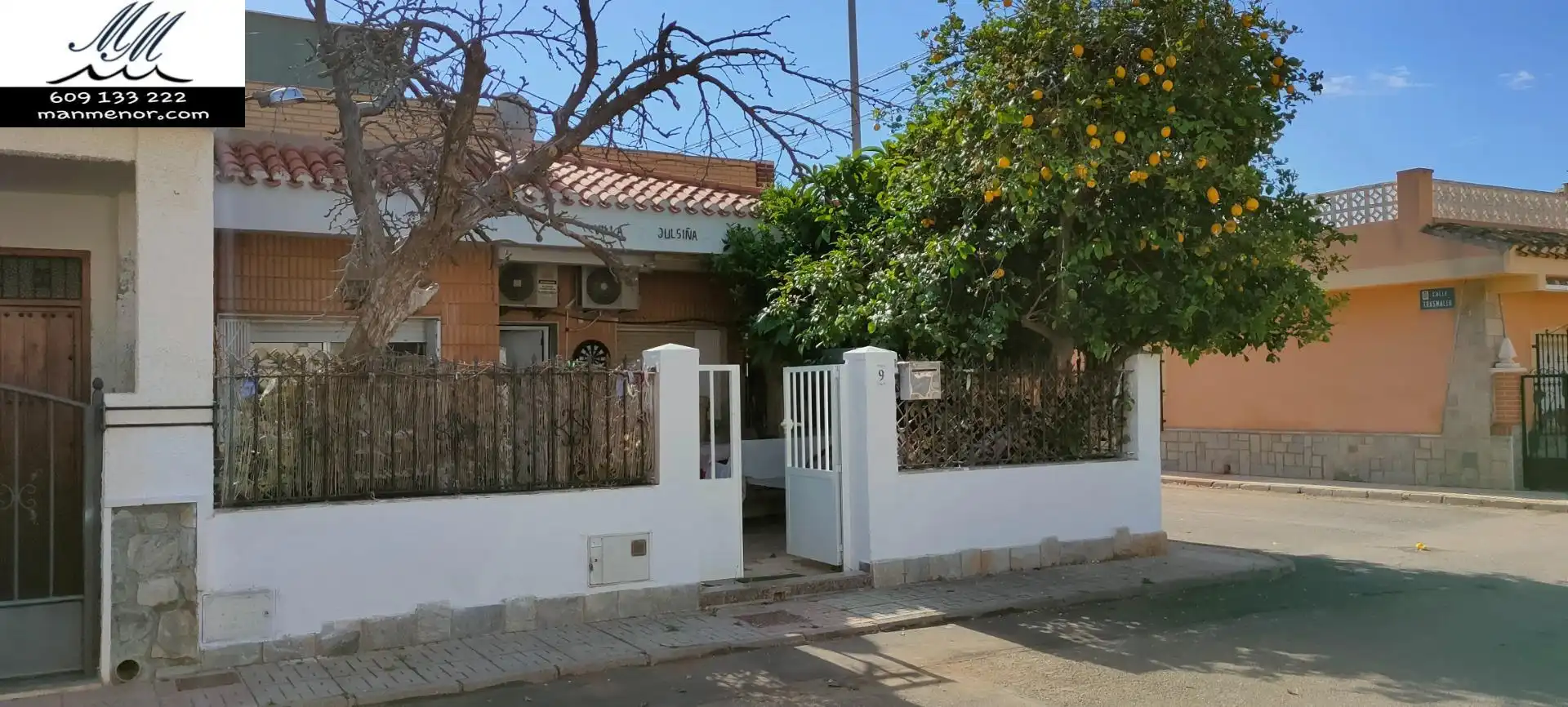 Vista exterior de Casa adosada en venta en Cartagena con Aire acondicionado, Jardín privado y Trastero